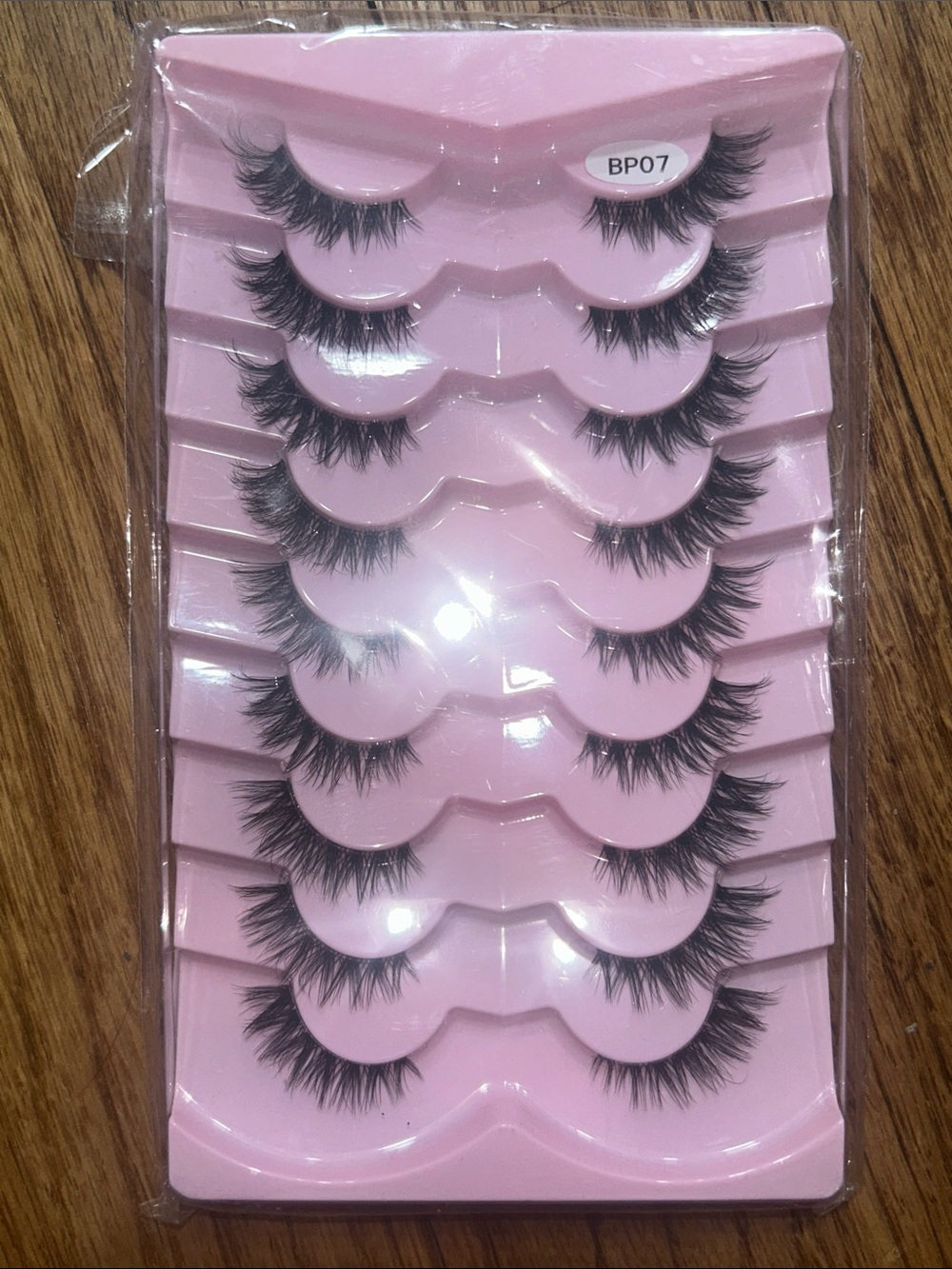 8-Pair Dramatic Black False Eyelashes Set (Style BP07) NWT